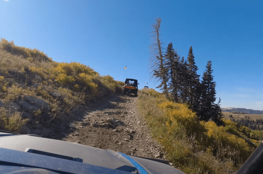 UTV Driving in Arapeen OHV Trails