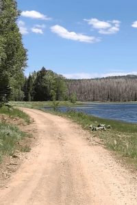 Annabella Reservoir Deep Lake Dirt Trail