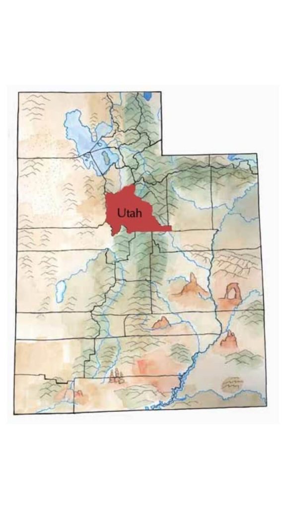 Geography of Utah County and Its Cities