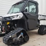 Canam Defender DPS CAB with Camso Tracks rental