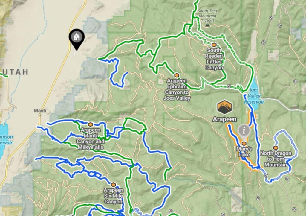 Perfect trail for UTV Rentals for Beginners