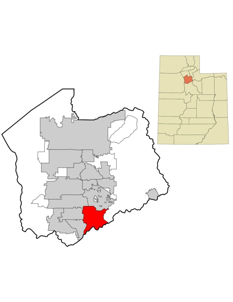 Draper Utah Map