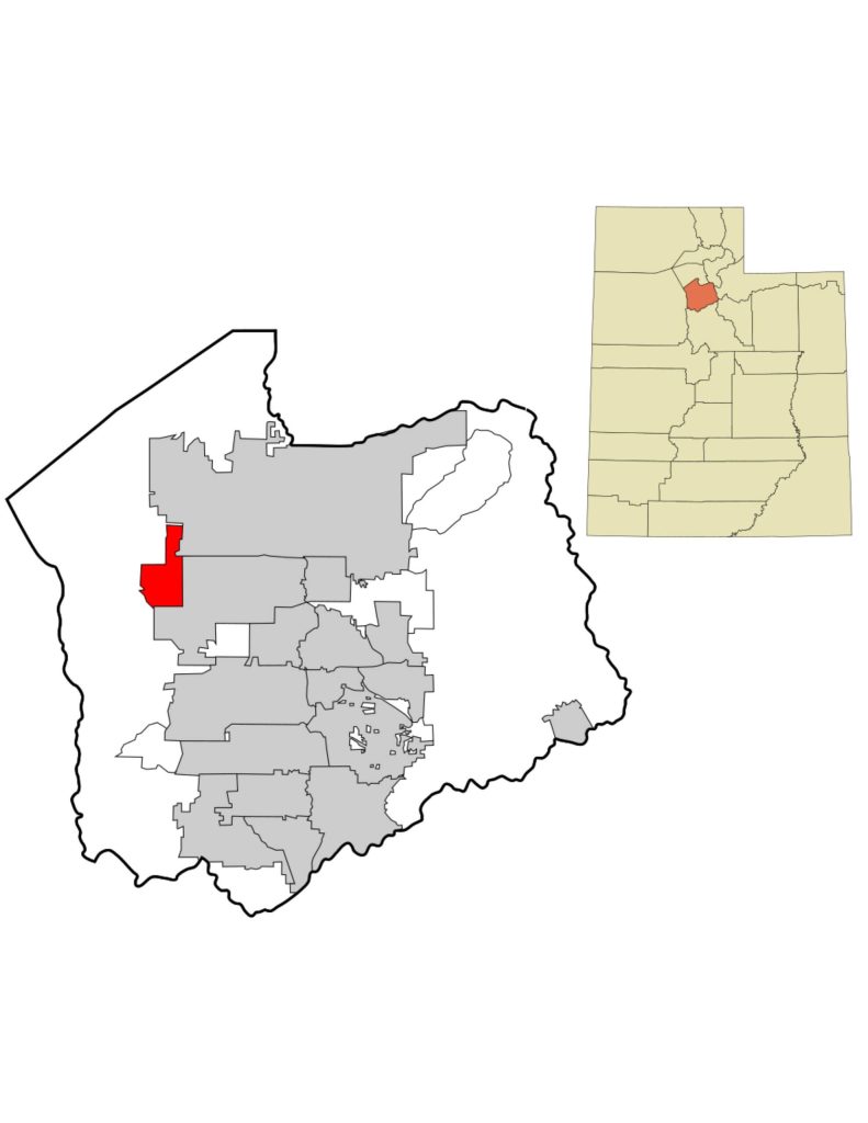 Magna Utah Map