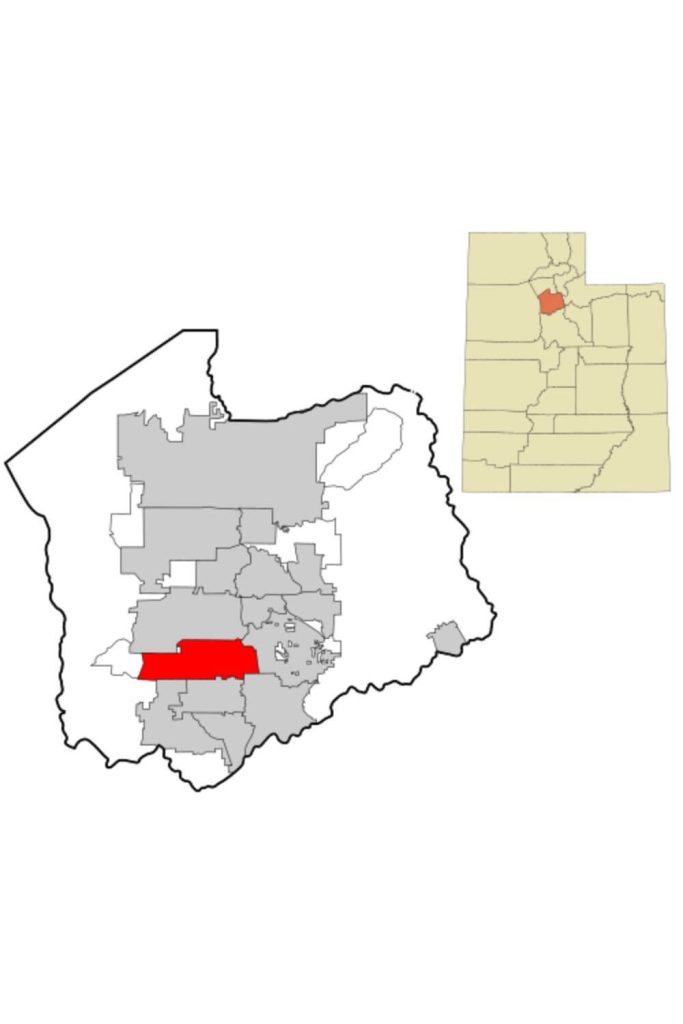 South Jordan UT Map